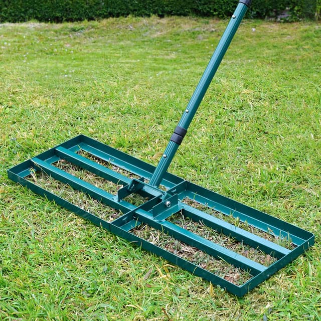 🌱🌿 Signstek Rasenrakel Rasen/Lawn Leveling Rake Golf rasenrakel Werkzeug 🌿🌱