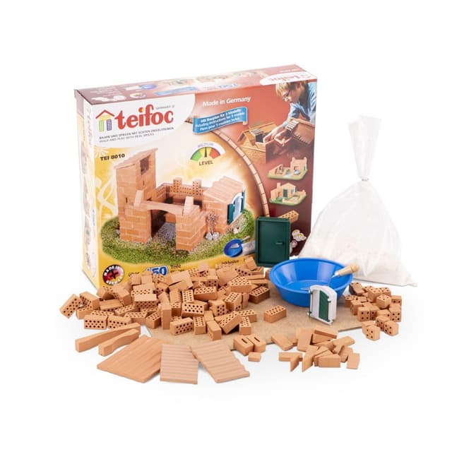 🧱 Teifoc TEI 8010 Steinbaukästen-Konstruktionsspielzeug-Variation-3 | 3-99 Jahre | Multi Color | Extra Large