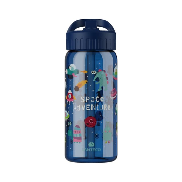 🌟 SANTECO Trinkflasche Kinder Auslaufsicher 0,5L 🌈🚀