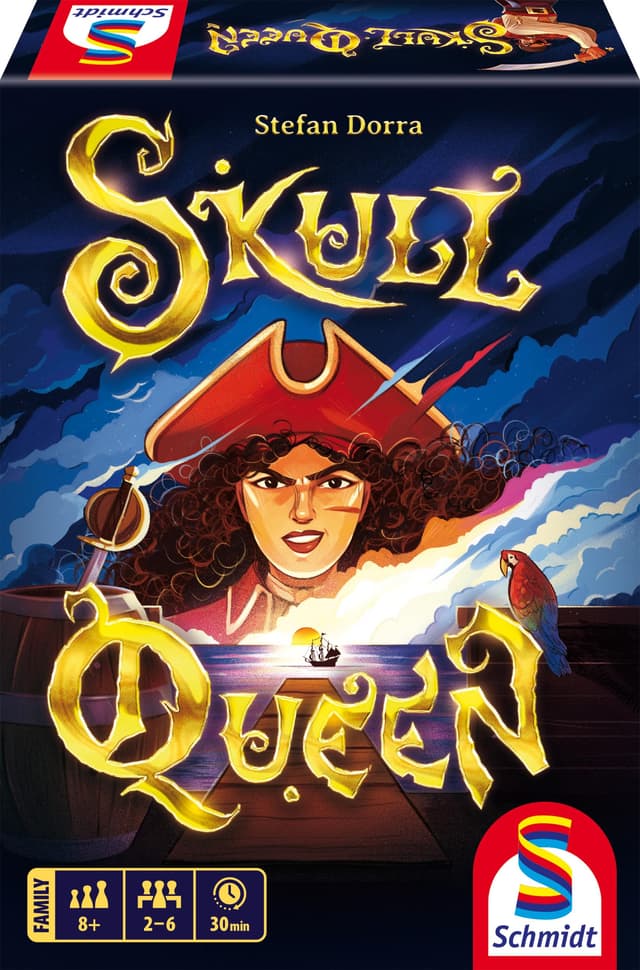 👑 Schmidt Spiele 49456 Skull Queen Kartenspiel STK - Deal des Tages!