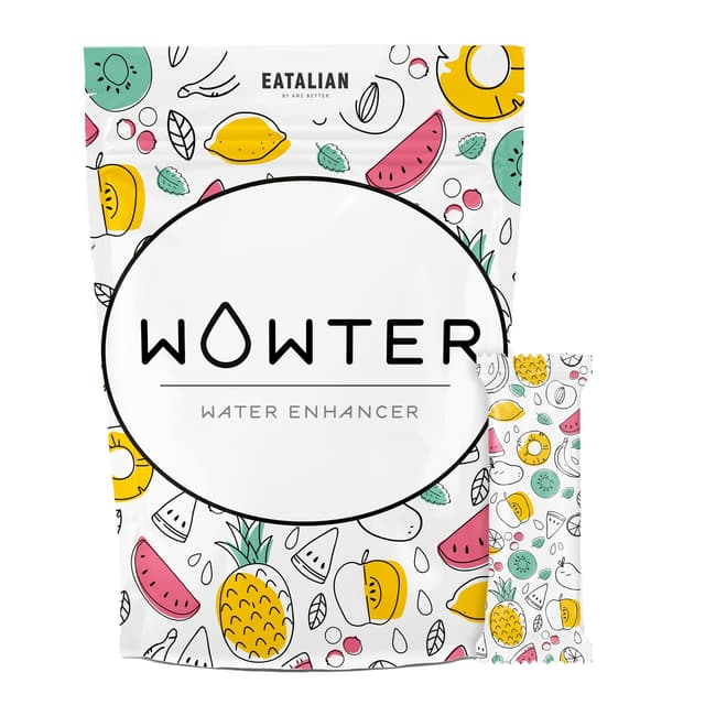 WOWTER von AMZ BETTER - Aromatisiertes Wasser Pulver