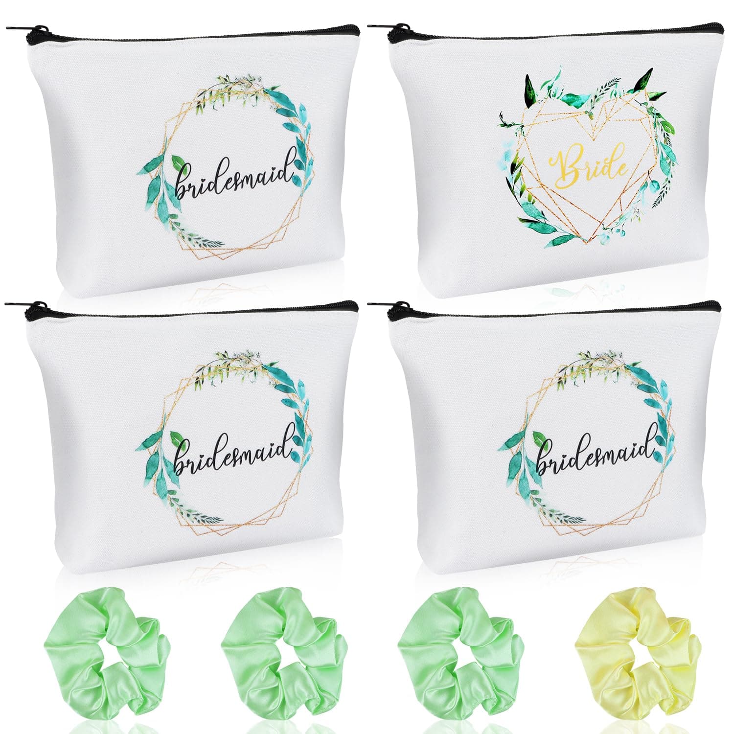 Bride Geschenke Bride Makeup Tasche 4er Set 👰💄🎁