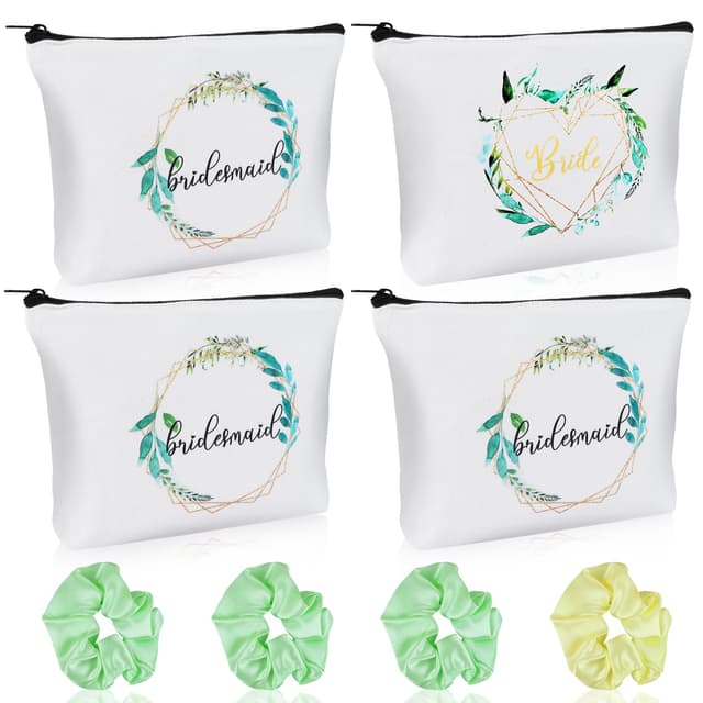 Bride Geschenke Bride Makeup Tasche 4er Set 👰💄🎁