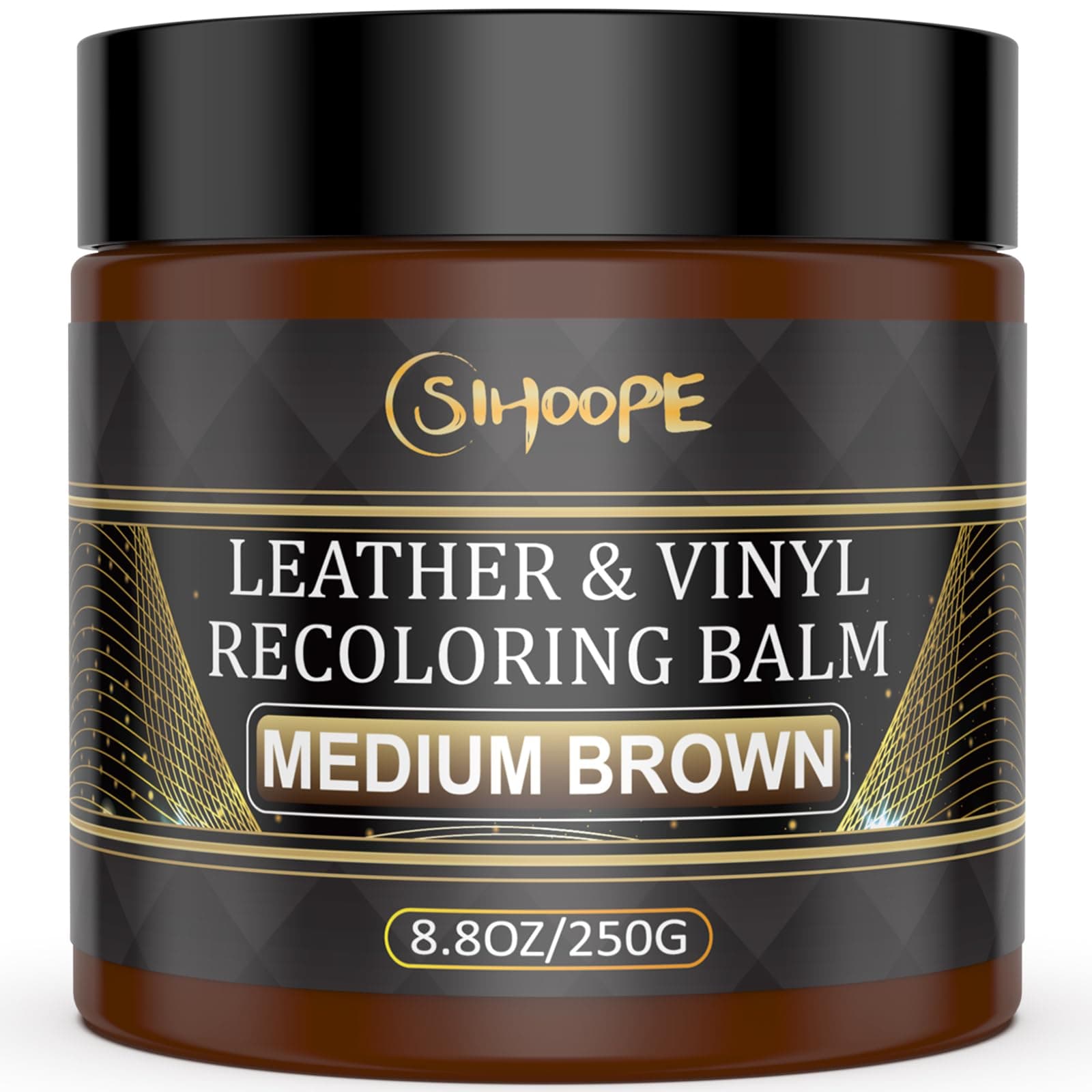 SIHOOPE Mittelbraun-Leder-Reparatur-Set, 250ml 🛋️👞🚗