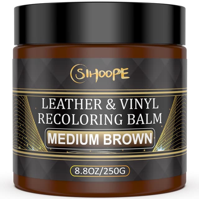 SIHOOPE Mittelbraun-Leder-Reparatur-Set, 250ml 🛋️👞🚗