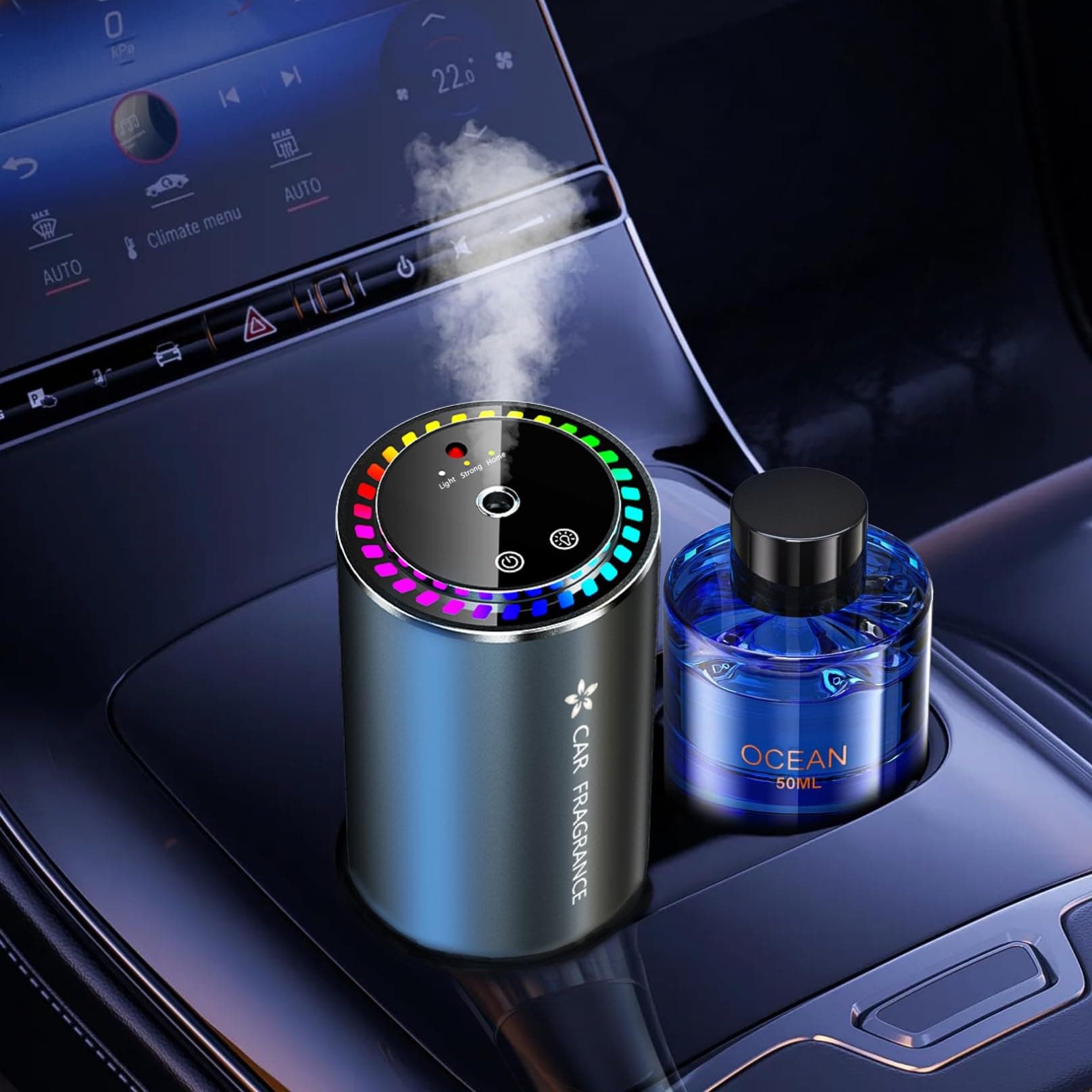 2025 Auto Lufterfrischer mit 50ml Parfüms (Colognee) 🚗🌬️🌿