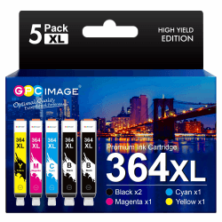 🌟 GPC IMAGE 364XL Multipack Kompatible für HP 364 Druckerpatronen 🖨️