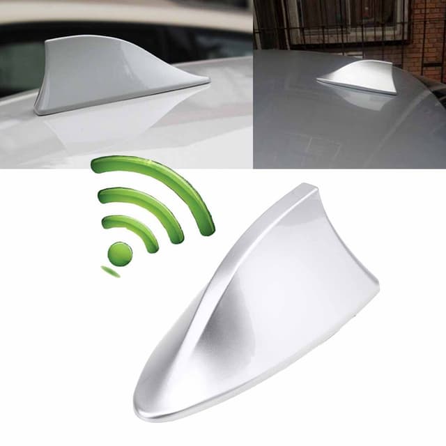 🦈🚗 Possbay Haifischflosse Antenne Auto AM/FM Radiosignal 📡🎶