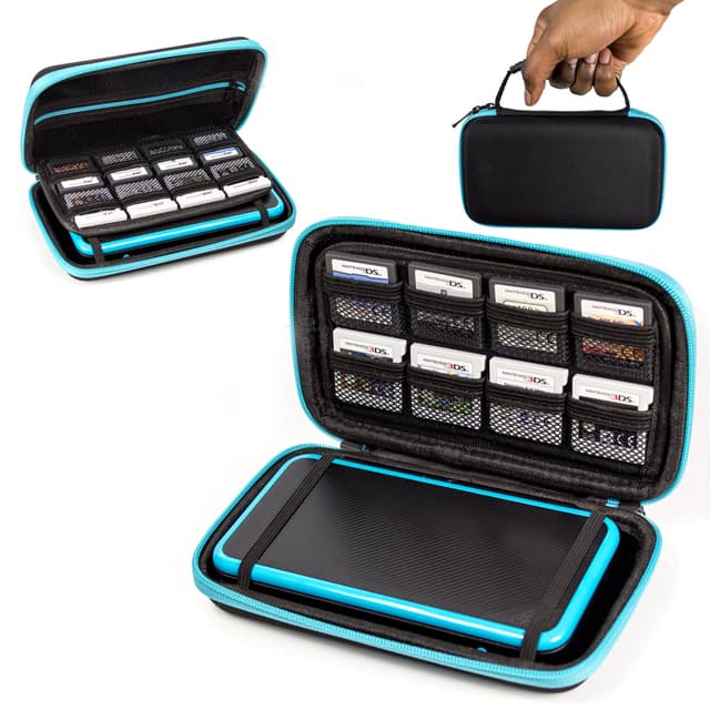 Orzly 2DS XL Tasche - Aufbewahrungstasche für Nintendo Konsole & Zubehör 🎮