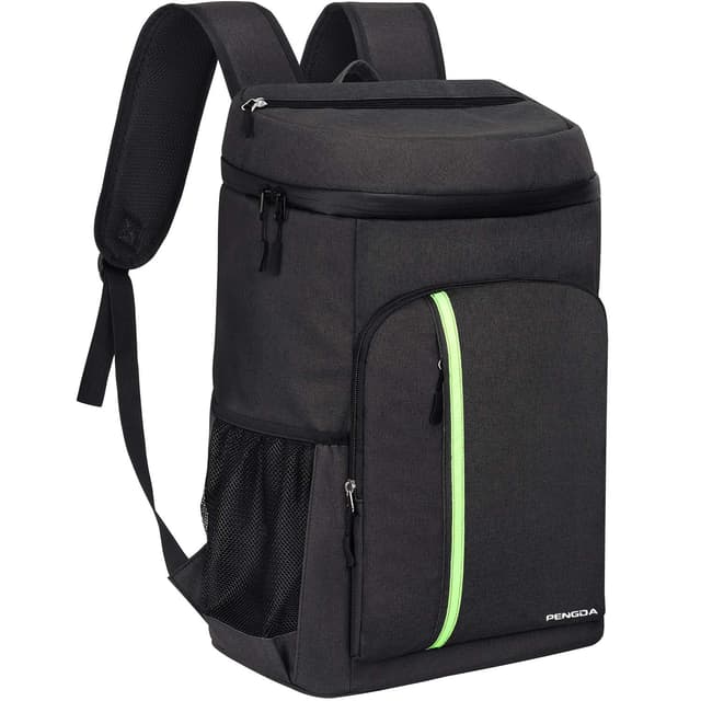 🎒 PENGDA Kühlrucksack Groß - 30L Kühltasche Rucksack Isoliert Schwarz 🥶