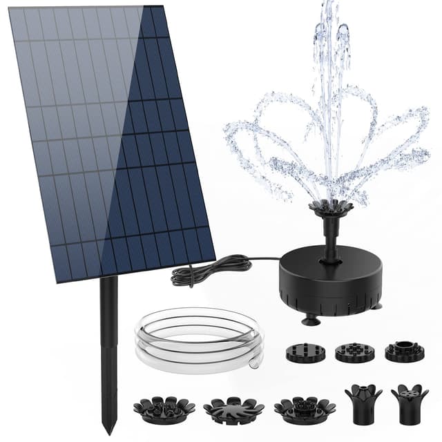 🌞🌿 AISITIN 10W DIY Solar Springbrunnen für Garten und Teich 🌊🐦