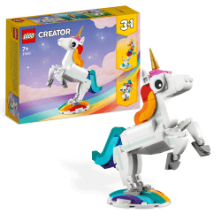LEGO Creator 3-in-1 Magisches Einhorn Spielzeug 🦄 Angebot bei HelloDeals