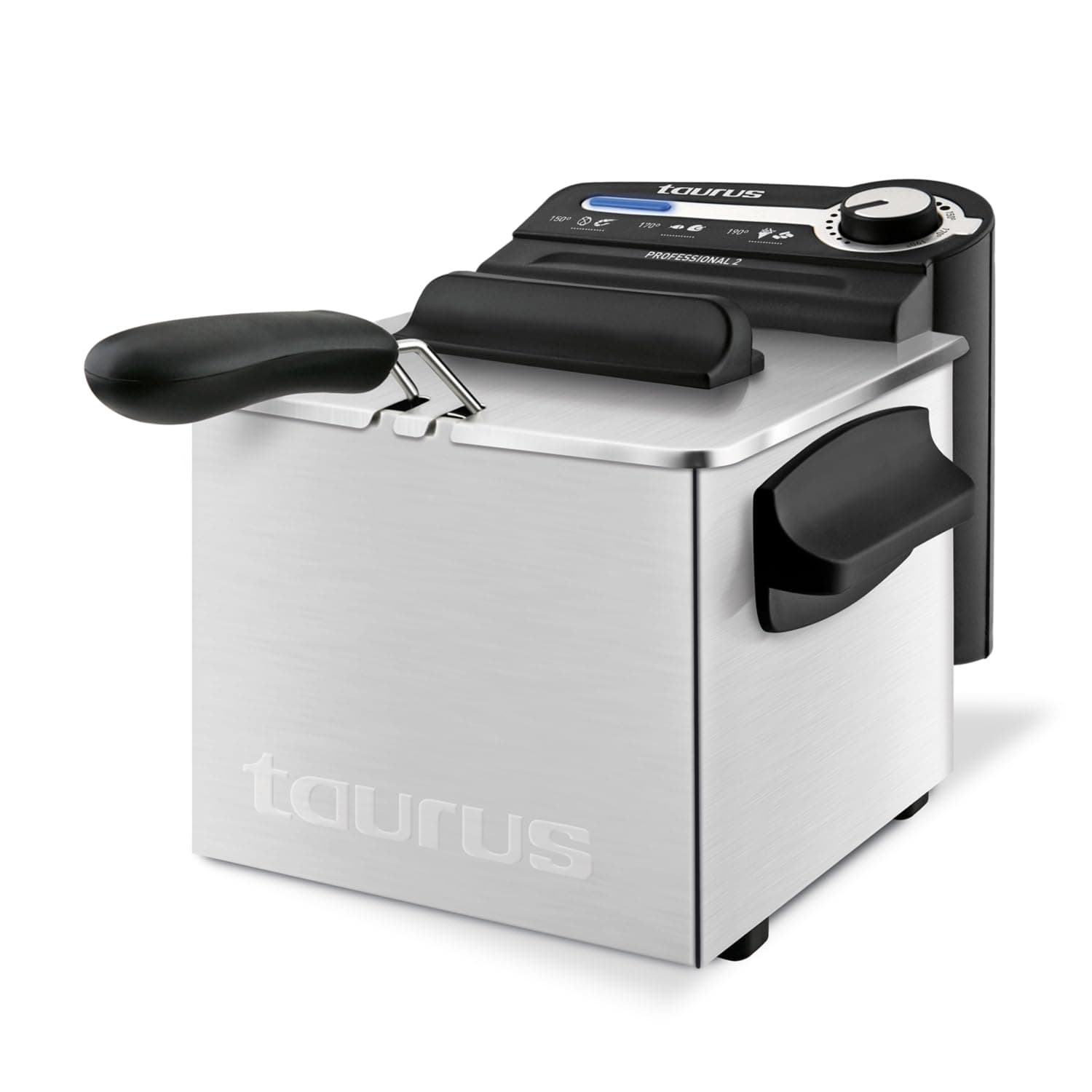 🔥 Angebot: Taurus Professional 2 Plus Fritteuse 2 Liter 1700 W 18/8 Edelstahl
