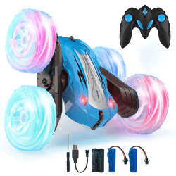 🚗 Rodzon Ferngesteuertes Auto mit LED-Lichtern und Flip-Funktion 🎁 Angebot bei HelloDeals