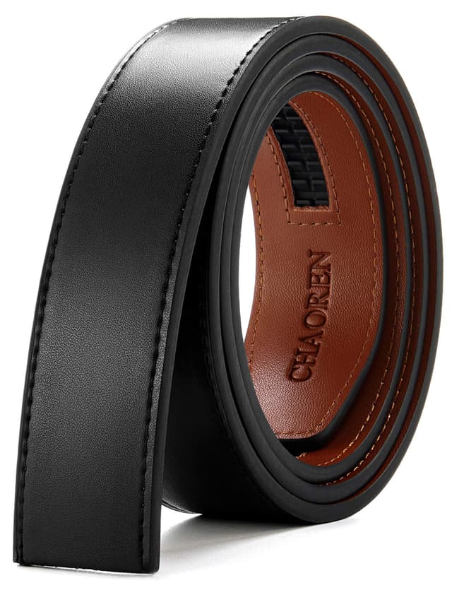 🔥 CHAOREN Herren Gürtel Ohne Schnalle | Automatik Gürtel für Männer 35mm