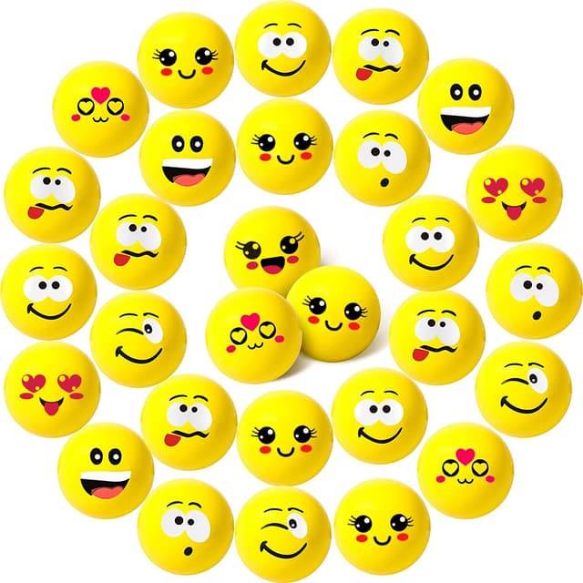 30 Stück Antistressball für Kinder und Erwachsene 😊🌈🎉