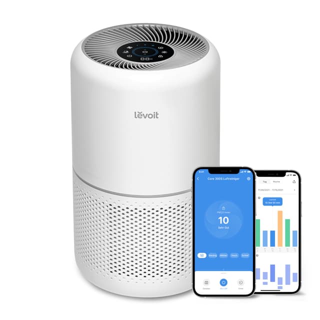 LEVOIT Luftreiniger Core 300S HEPA Luftfilter 🍃 Luftqualitäts-Feedback und Auto-Modus