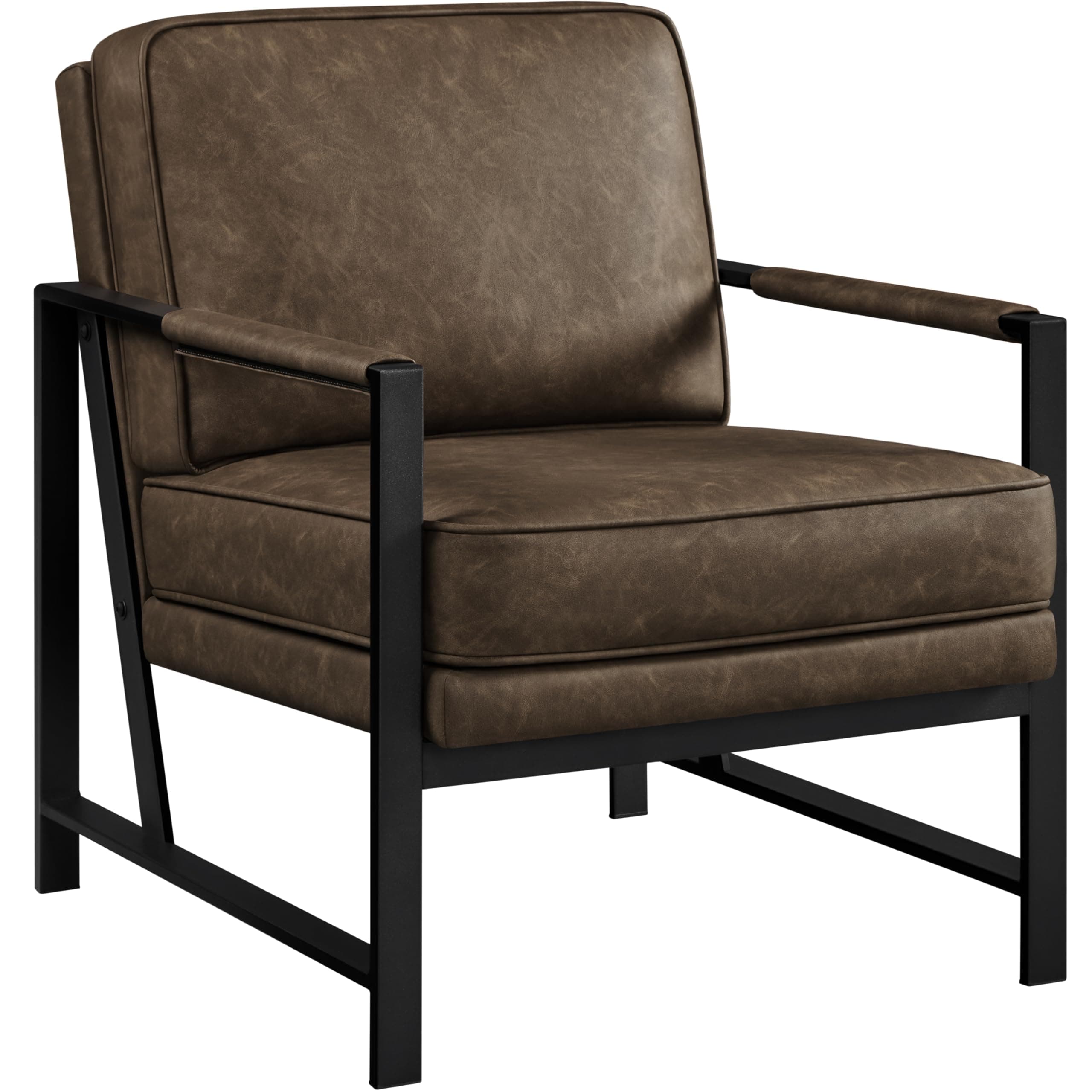 🪑 Yaheetech Retro Sessel Stuhl Lehnstuhl Relaxsessel mit Rückenlehne 🪑