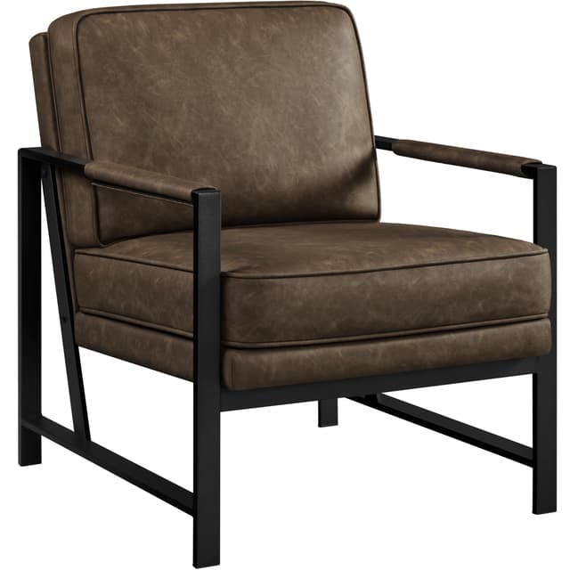 🪑 Yaheetech Retro Sessel Stuhl Lehnstuhl Relaxsessel mit Rückenlehne 🪑