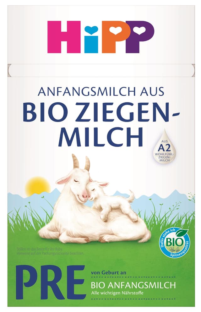 HiPP PRE Anfangsmilch aus Bio Ziegenmilch 🍼🐐