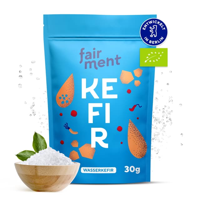 Fairment® - Original Bio Wasserkefir Kristalle Starterkulturen 🌿🥤