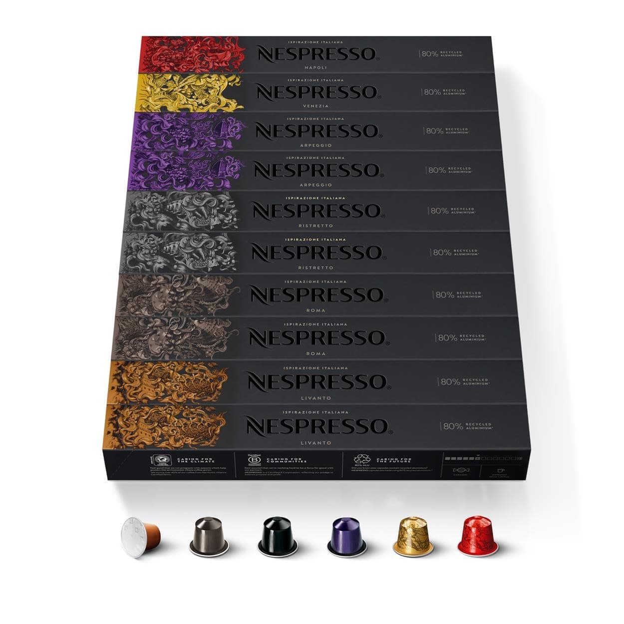 🌟 NESPRESSO ORIGINAL Ispirazione Italiana Kapsel Set 🌟