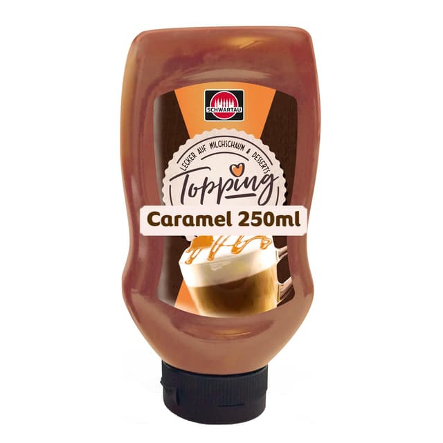 Schwartau Coffee Shop Caramel - Kaffee-Topping mit natürlichen Aromen 🌟