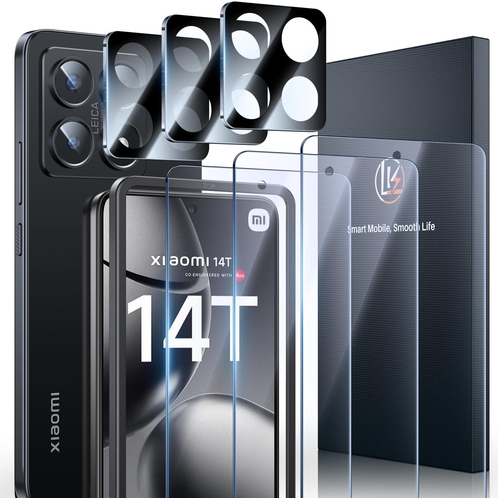 LK 3+3 Schutzfolie für Xiaomi 14T 📱🔒