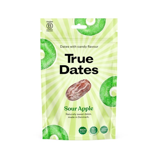 True Dates - Sour Apple | Natürlich aromatisierte Datteln 🍏🌿