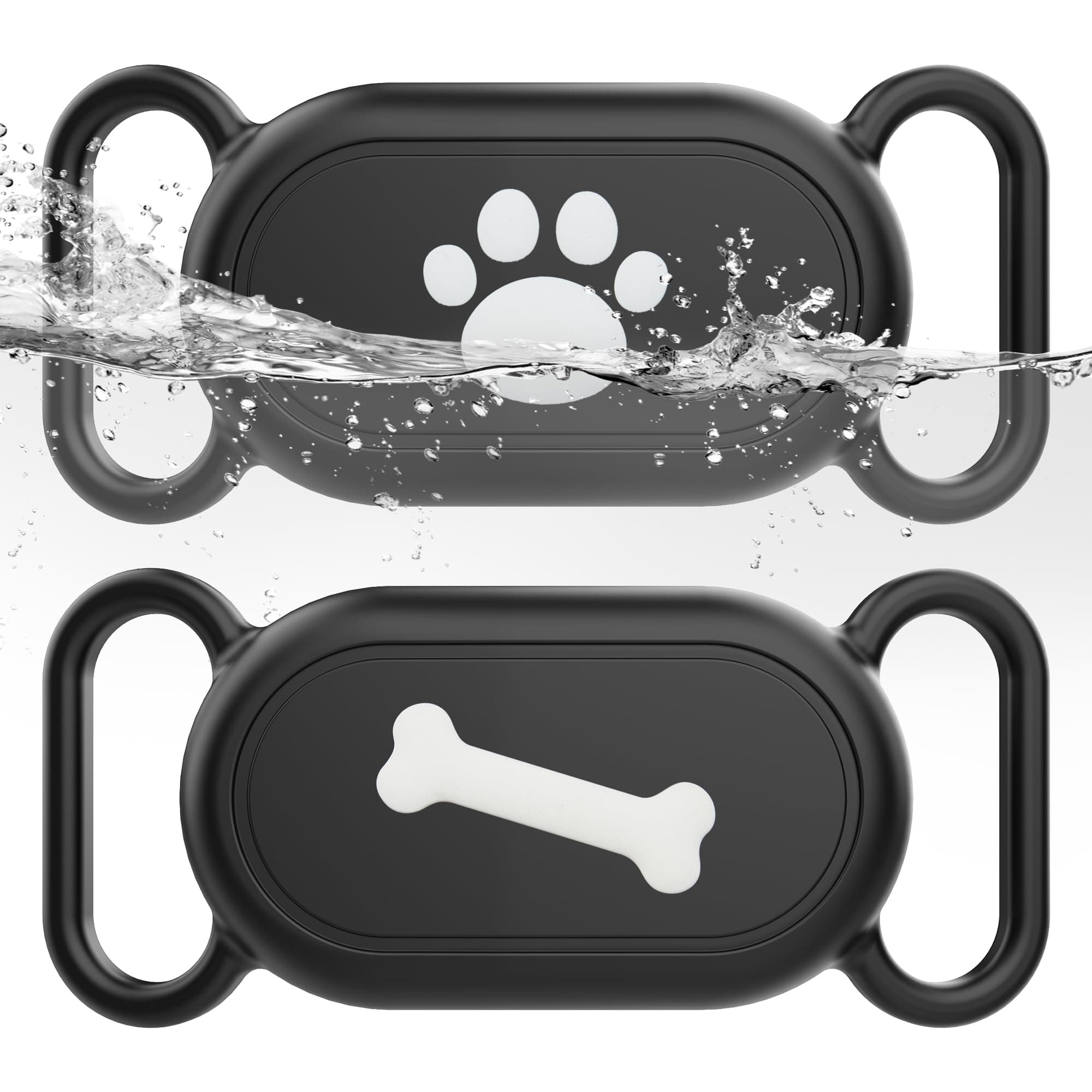🐶📱 Hundehalsband-Halterung für Galaxy Smarttag2 | Wasserdichte Silikon-Schutzhülle