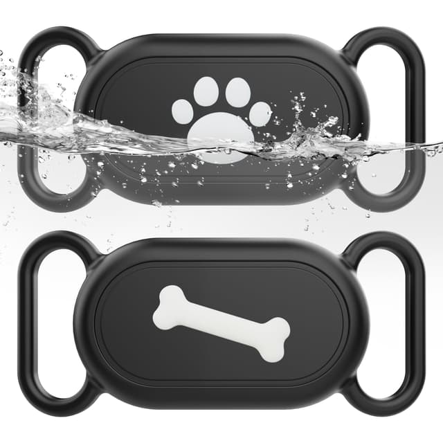 🐶📱 Hundehalsband-Halterung für Galaxy Smarttag2 | Wasserdichte Silikon-Schutzhülle