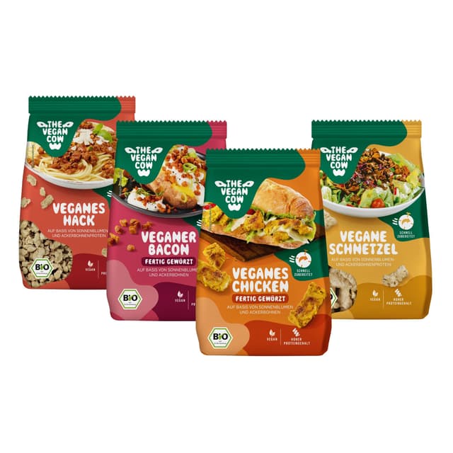 🌱🥓🍗 THE VEGAN COW - Probierpaket - je 75g
