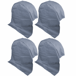 🚗🔒 4 x XL Radabdeckung Reifenabdeckung Radschutzhülle Wohnwagen Wohnmobil Anhänger - Sonderangebot! Angebot bei HelloDeals