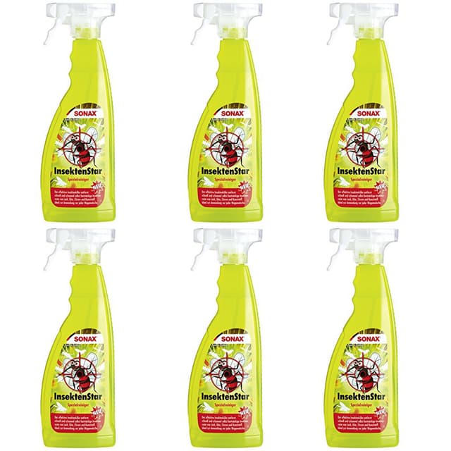 Angebot: 6x 750ml SONAX INSEKTENSTAR INSEKTENENTFERNER 🚗✨