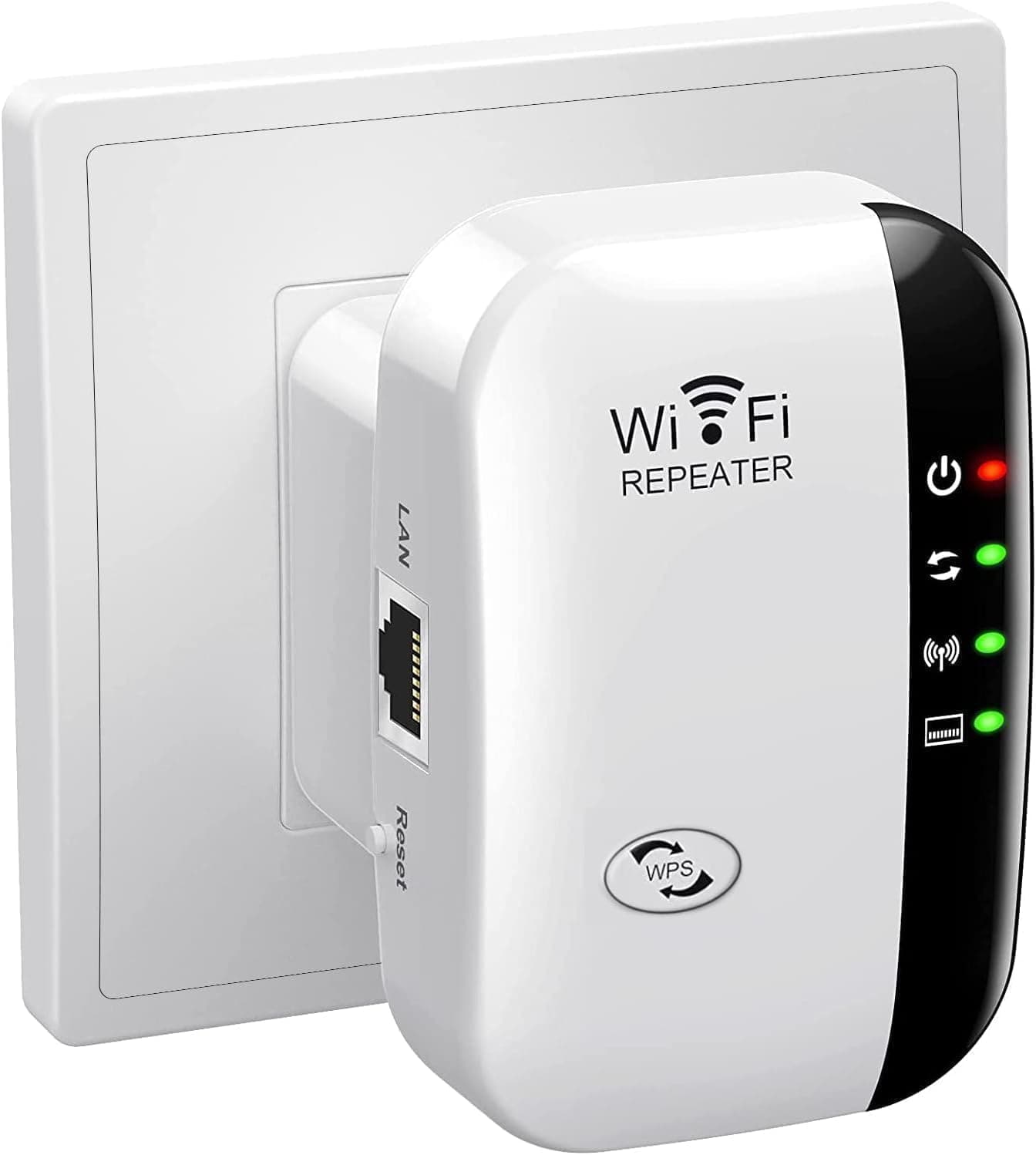 🚀 Super Signalabdeckung! WiFi Extender Booster, WLAN Verstärker bis zu 5000sq.ft