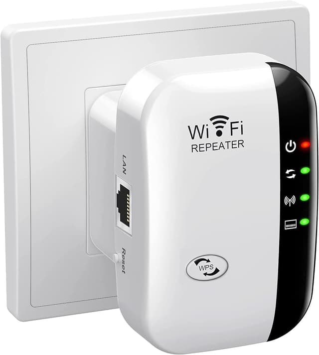 🚀 Super Signalabdeckung! WiFi Extender Booster, WLAN Verstärker bis zu 5000sq.ft