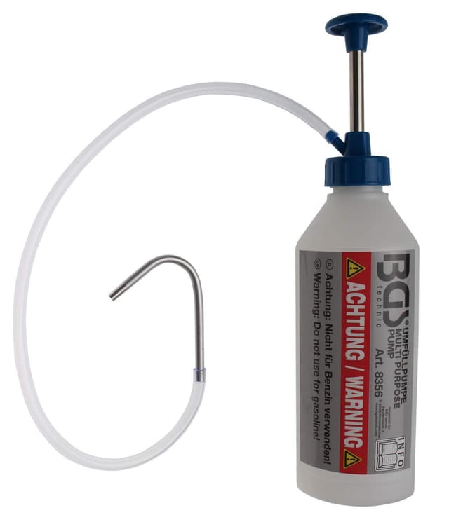 🔥 Super Deal! BGS 8356 Umfüllpumpe 1000 ml für Öl, Bremsflüssigkeit und Reinigungsmittel 🔥