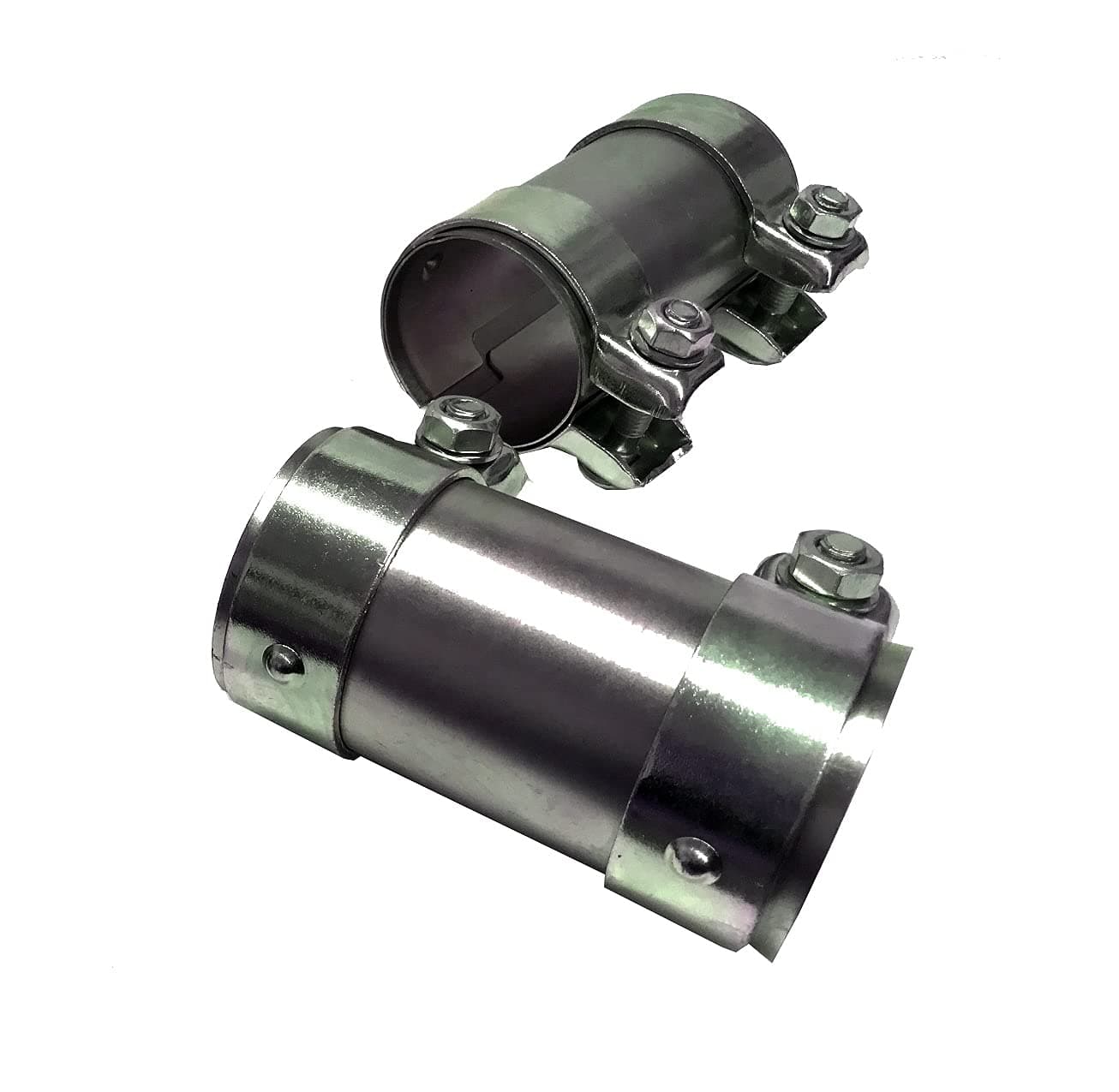 🔧 BLUETECH Rohrverbinder Doppelklemme Abgasanlage Universal 125 mm