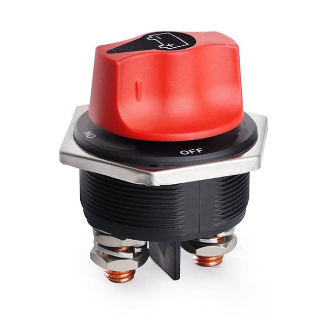 🔋 Tawveml Batterie-Trennschalter Batteriehauptschalter MAX DC 32V 300A CONT 450A INT 🔌