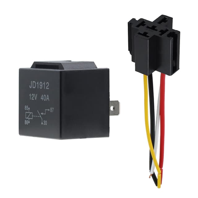 AUKENIEN Relais 12V 40A SPST 4 Pin 12 Volt 🔌🚗