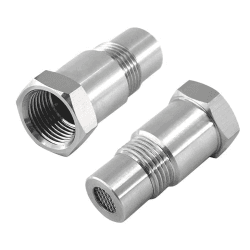 🚗🔧 RUIZHI Lambdasonde Adapter M18*1,5 - 2 Stück Lambda Eliminator 45mm O2 Sauerstoffsensor Extender Angebot bei HelloDeals