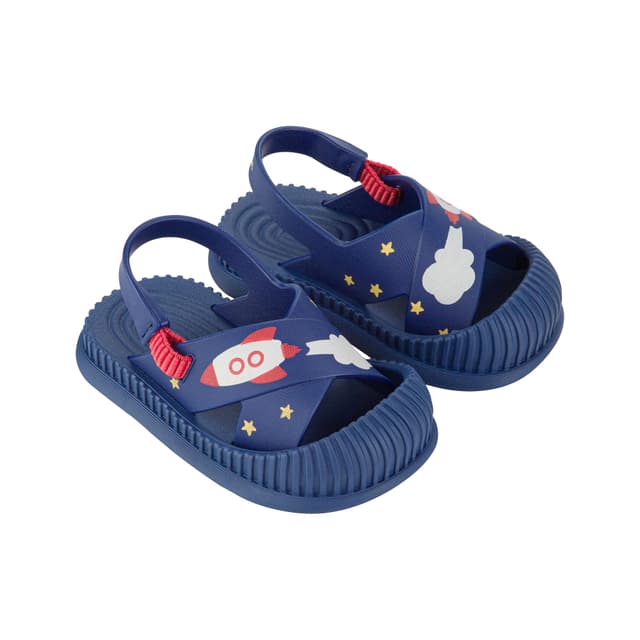 👶🩴 Ipanema Cute Baby Sandalen - Bequeme Sommerschuhe 25/26 EU Blau Rot