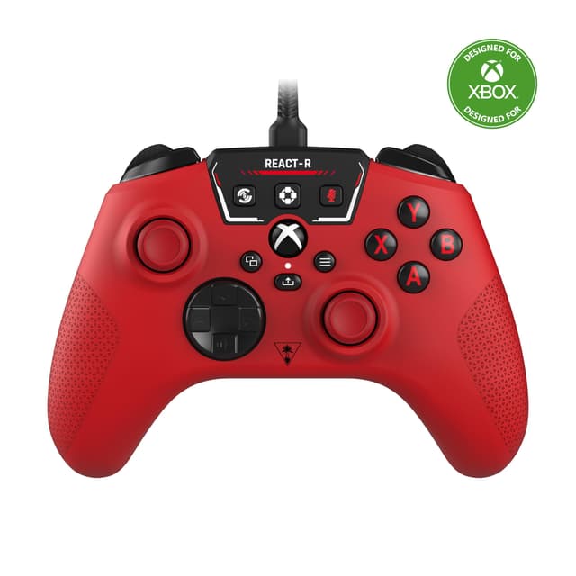 🎮 Turtle Beach React-R Controller Rot – Xbox Series X|S, Xbox One und PC React-R Rot REACT Angebot