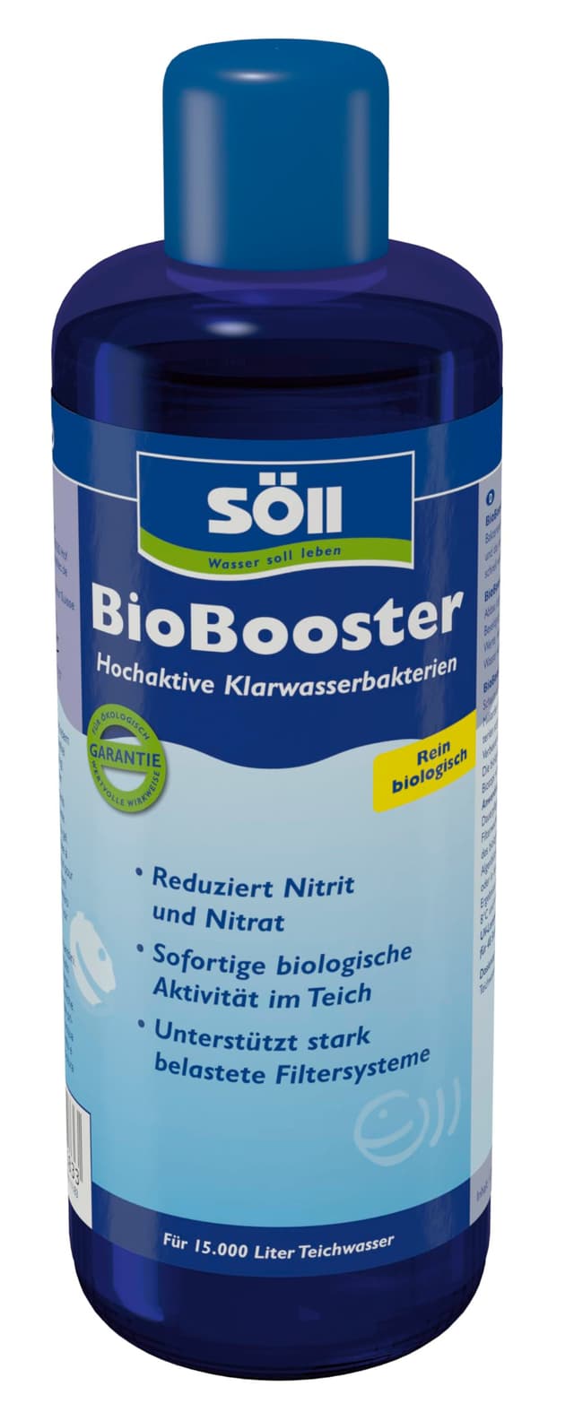 Söll 83698 BioBooster 500 ml - Biologischer Teichwasseraufbereiter 🌿