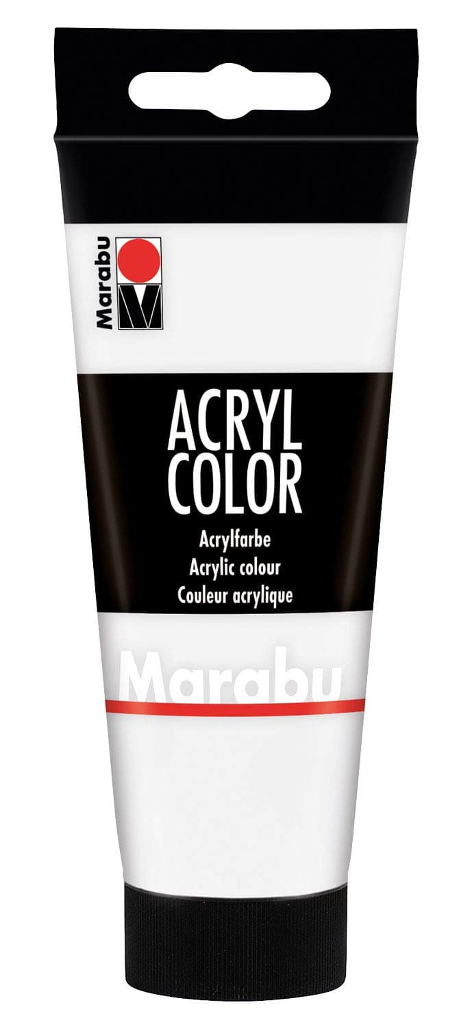 Marabu 12010050070 - Acryl Color weiß 100 ml 🎨