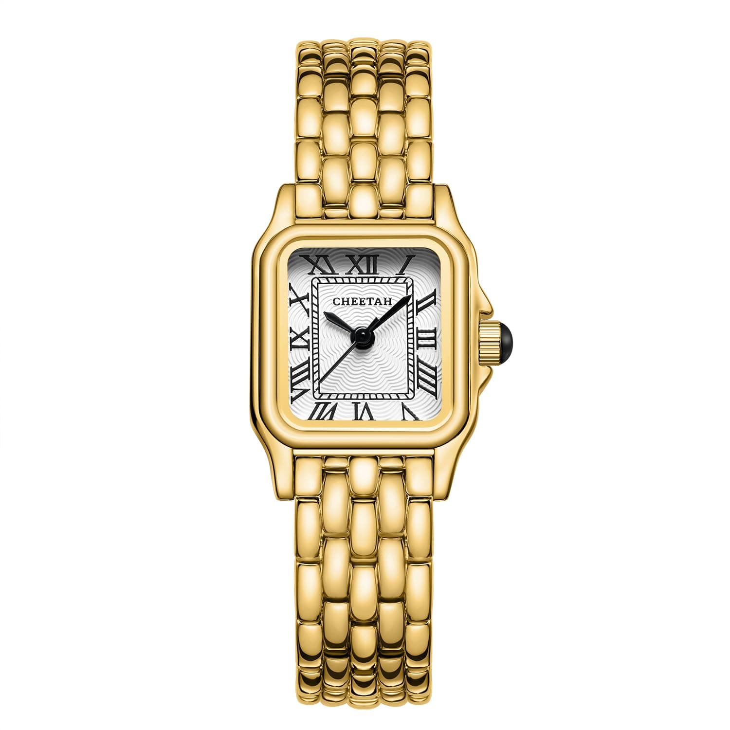 CHEETAH Armbanduhr Damen Gold Weiß ⌚🌟