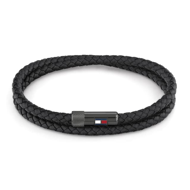 Tommy Hilfiger Herren Lederarmband mit Magnetverschluss 🖤