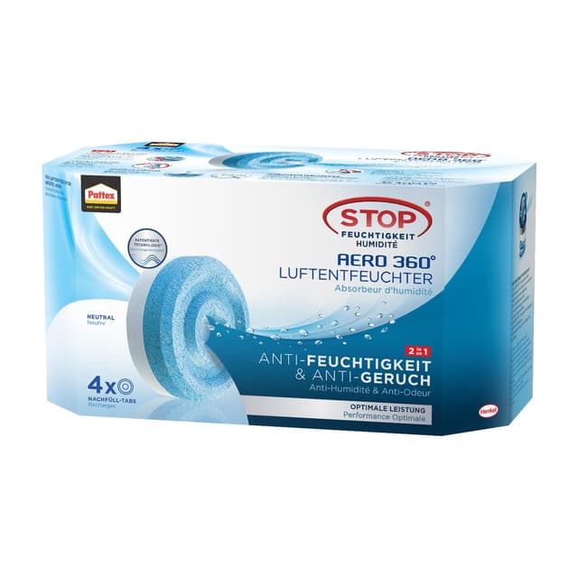 Angebot: Pattex AERO 360° Neutral Tabs Nachfüllpack, reduzieren Feuchtigkeit und schlechte Gerüche