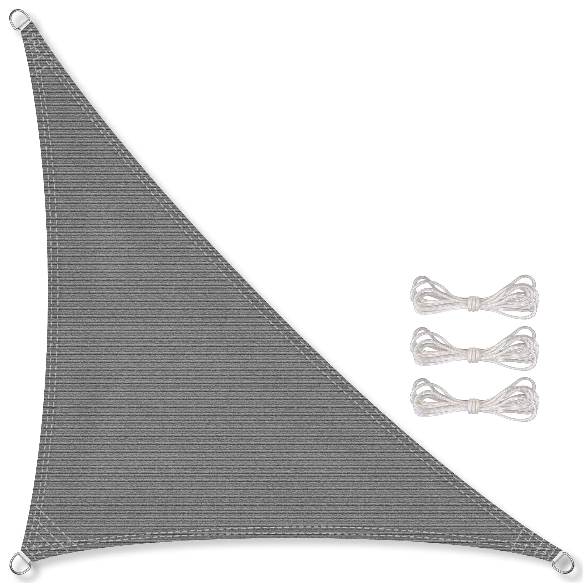Angebot: CelinaSun Sonnensegel inkl. Befestigungsseile Premium HDPE wetterbeständig 2,5x2,5x3,5m anthrazit