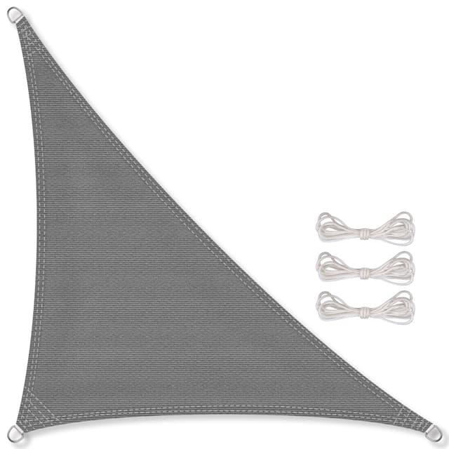 Angebot: CelinaSun Sonnensegel inkl. Befestigungsseile Premium HDPE wetterbeständig 2,5x2,5x3,5m anthrazit